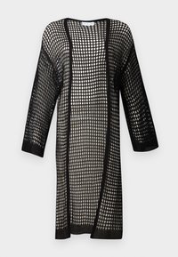 VIFINA KIMONO - Chaqueta de punto - black