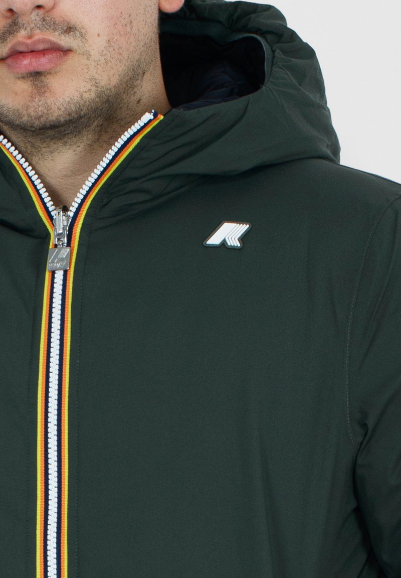 K Way Kids Piumino Con Cappuccio | Verde | IT