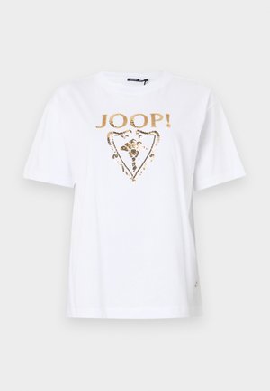 JOOP! TOMMA  - Print T-shirt - open white