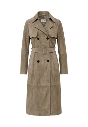 Ricano, DARCY - Trenchcoat - taupe velours