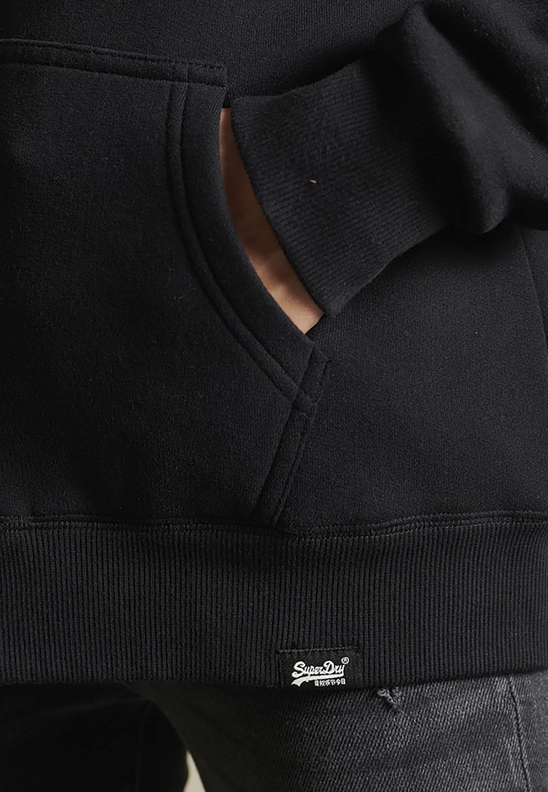 Damen Sweatshirts | Superdry BORG LINED Sweatjacke black/schwarz - AK85785 Damen Sweatshirts | Superdry BORG LINED Sweatjacke black/schwarz - AK85785