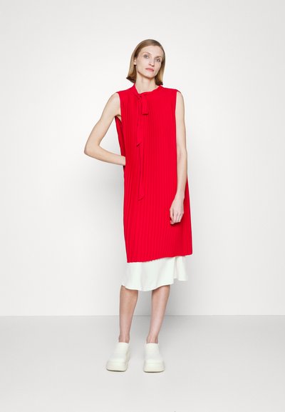 MM6 Maison Margiela DRESS - Cocktailkleid/festliches Kleid - red/cream