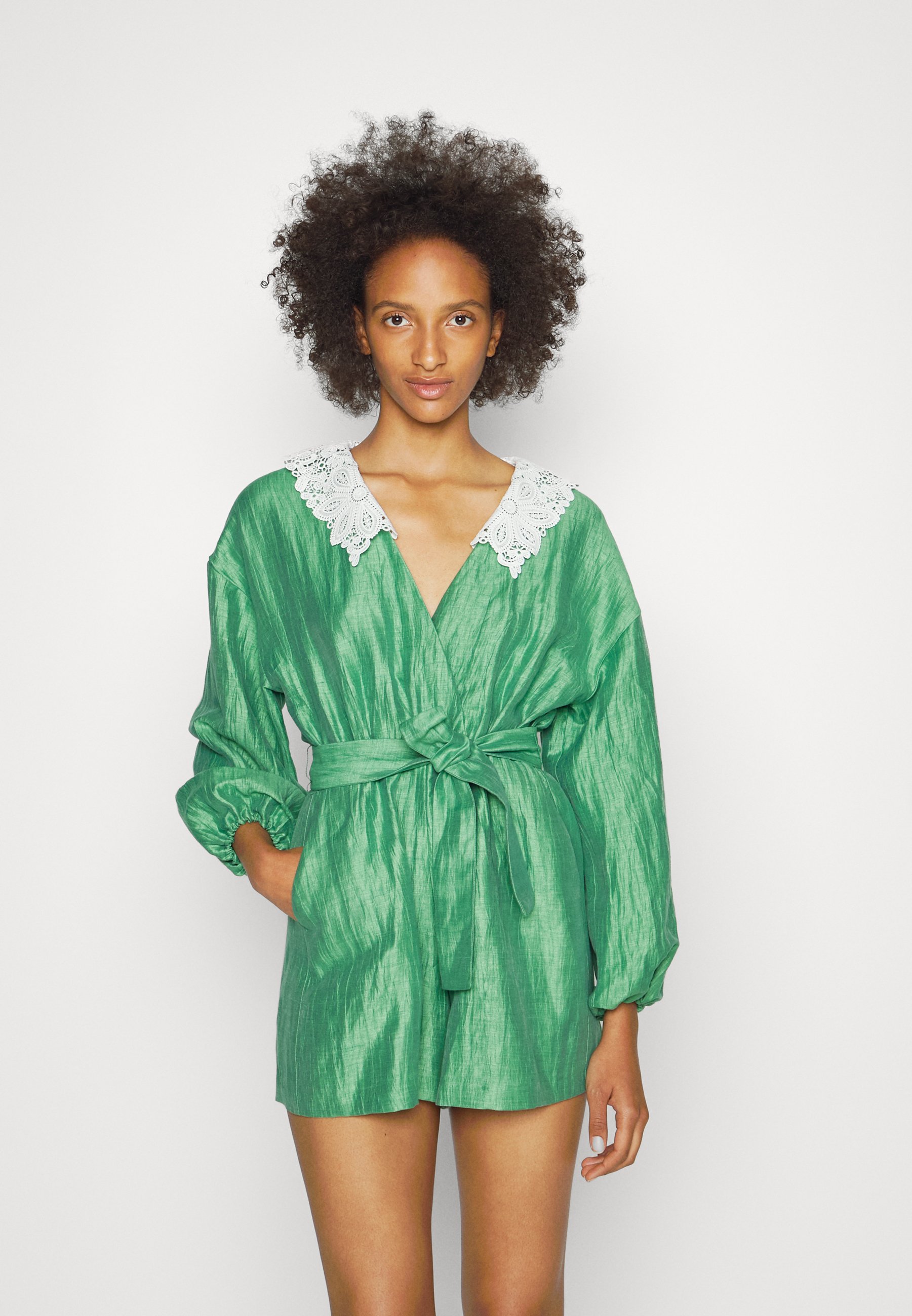 maje IFEUILLE - Jumpsuit - vert/green 