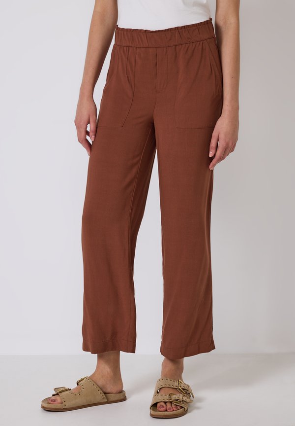 CULOTTE - Stoffhose - braun