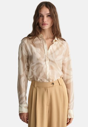 REL PALM PRINT - Paitapusero - dry sand