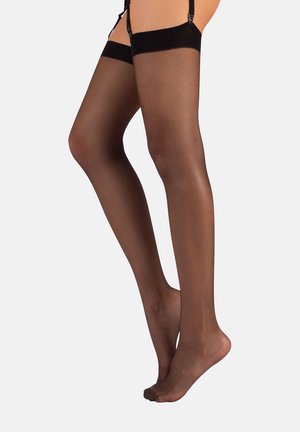 SHEER STOCKINGS - 15 DEN - Over-the-knee socks - black