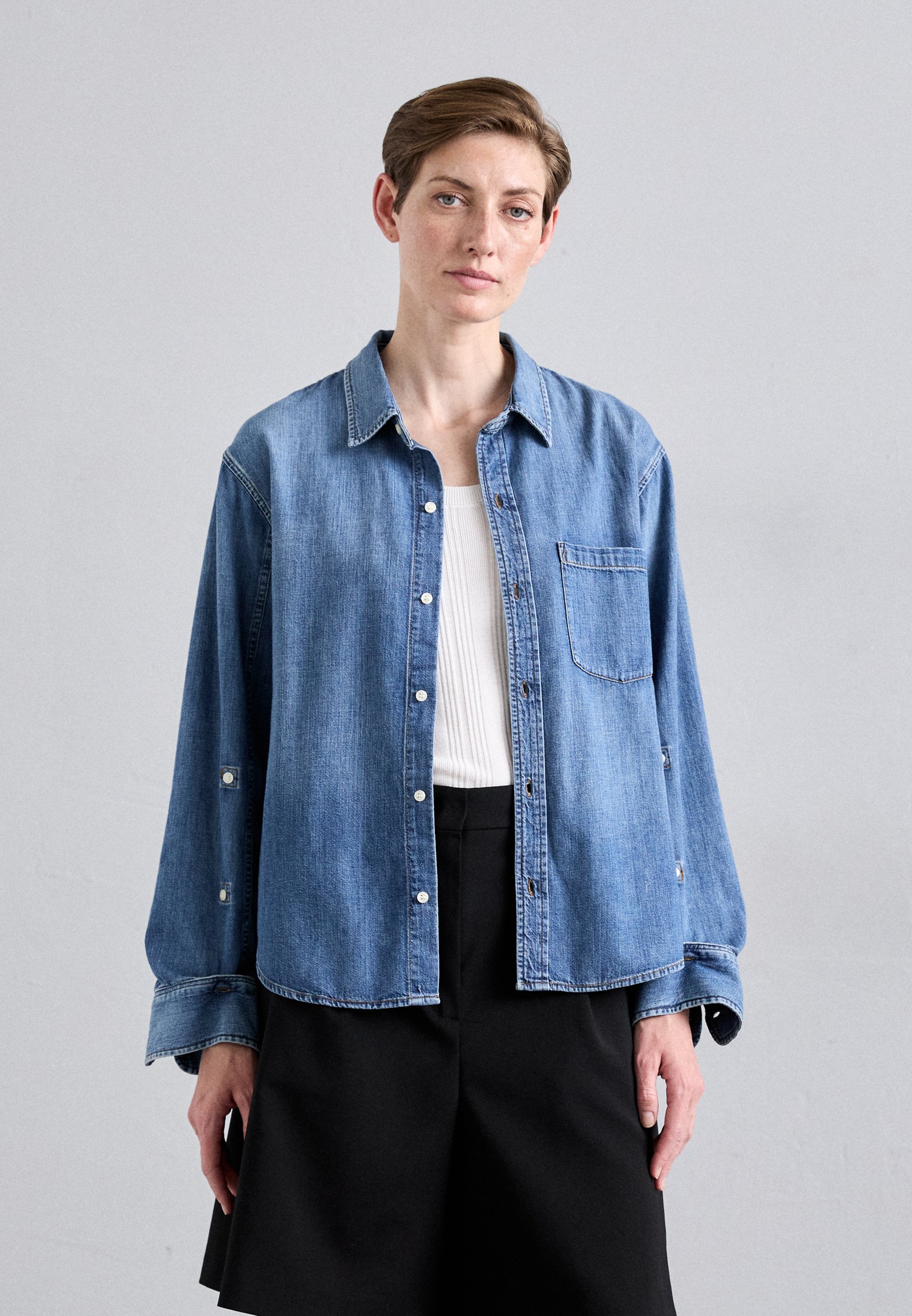 Citizens of Humanity KAYLA SHRUNKEN IN SOMERSET - Button-down 