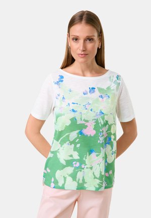 Print T-shirt - absinthe green