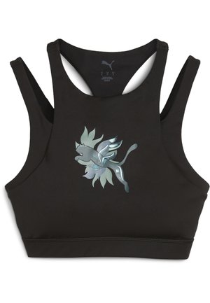 TERRAINS - Sports-BH'er med medium støtte - black
