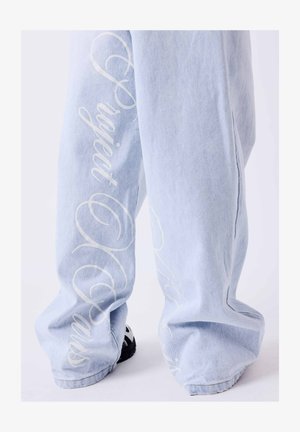 Project X Paris, JEAN EYELET - Jean baggy - bleu