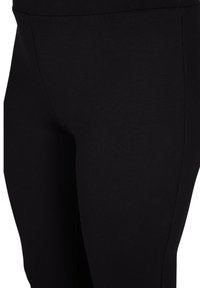 Zizzi WITH ZIPS - Leggings - black