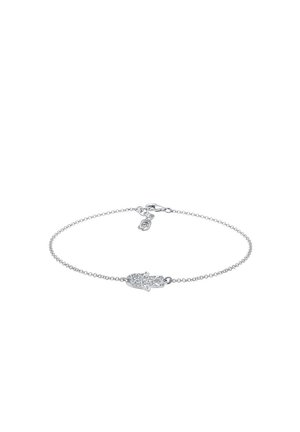 SPARKLING HAND CHARM - MIT KRISTALLEN VON SWAROVSKI® - Ankelkæder - weiß