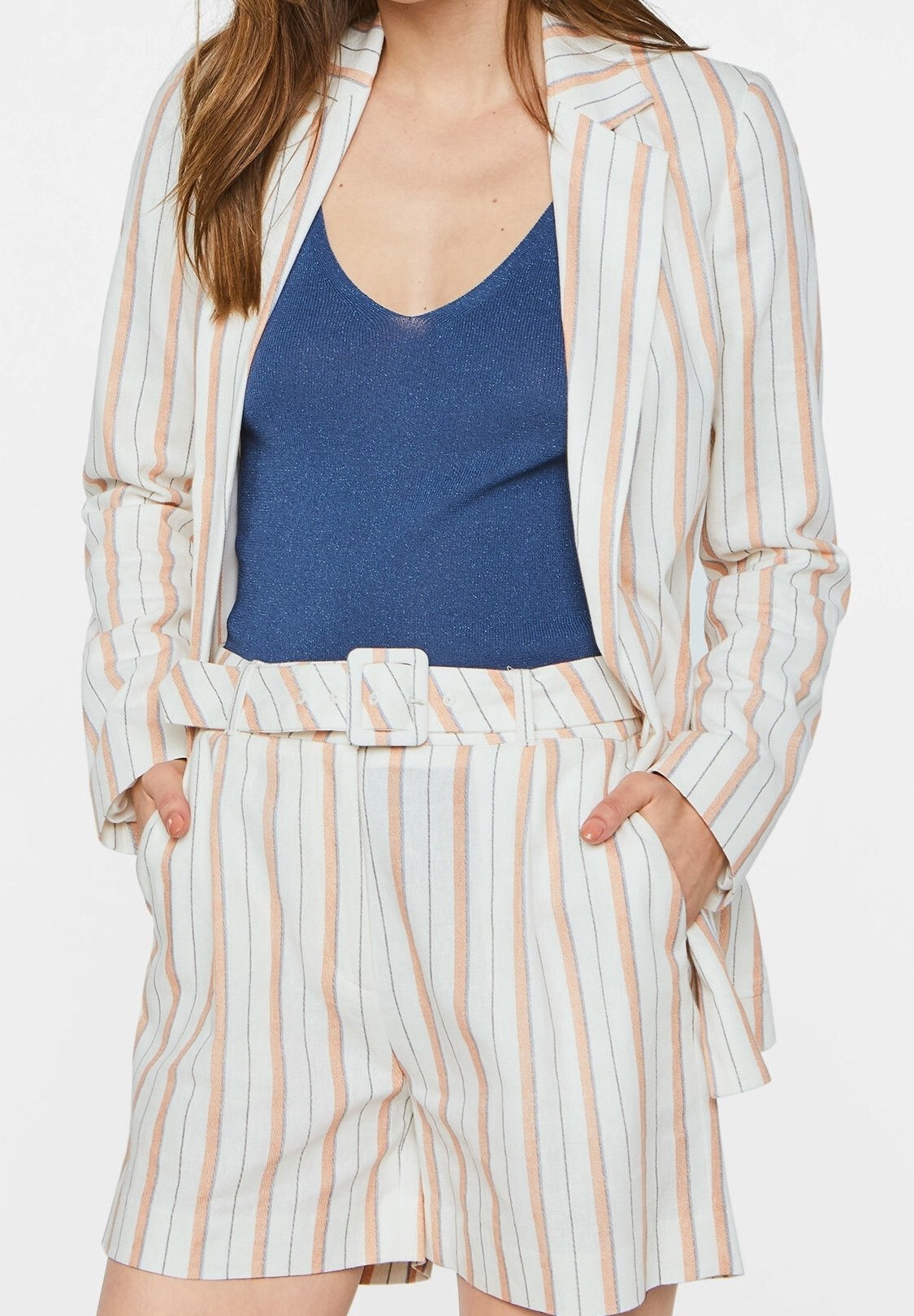 WE Fashion Blazer white (Pre-owned) Zalando