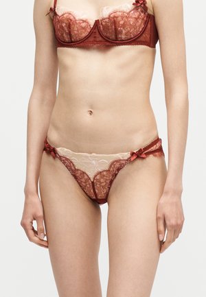 Agent Provocateur VITORIA BRIEF - Slip - burgundy/blush