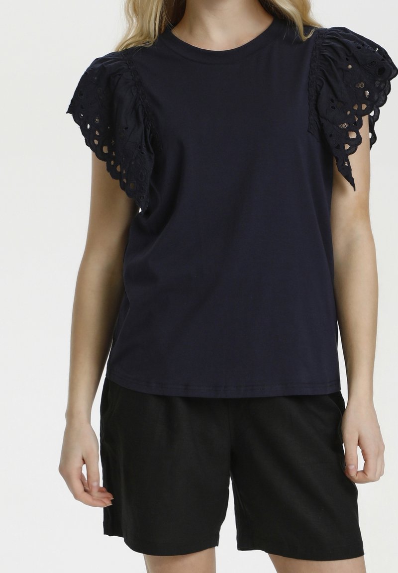 Culture T-shirt med print - dark blue