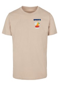 VINTAGE SPRITZ  - T-shirt con stampa - sand