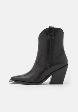 Bronx NEW KOLE - High heeled ankle boots - black