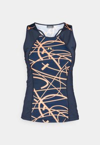 Valitud, court swirl/navy mock