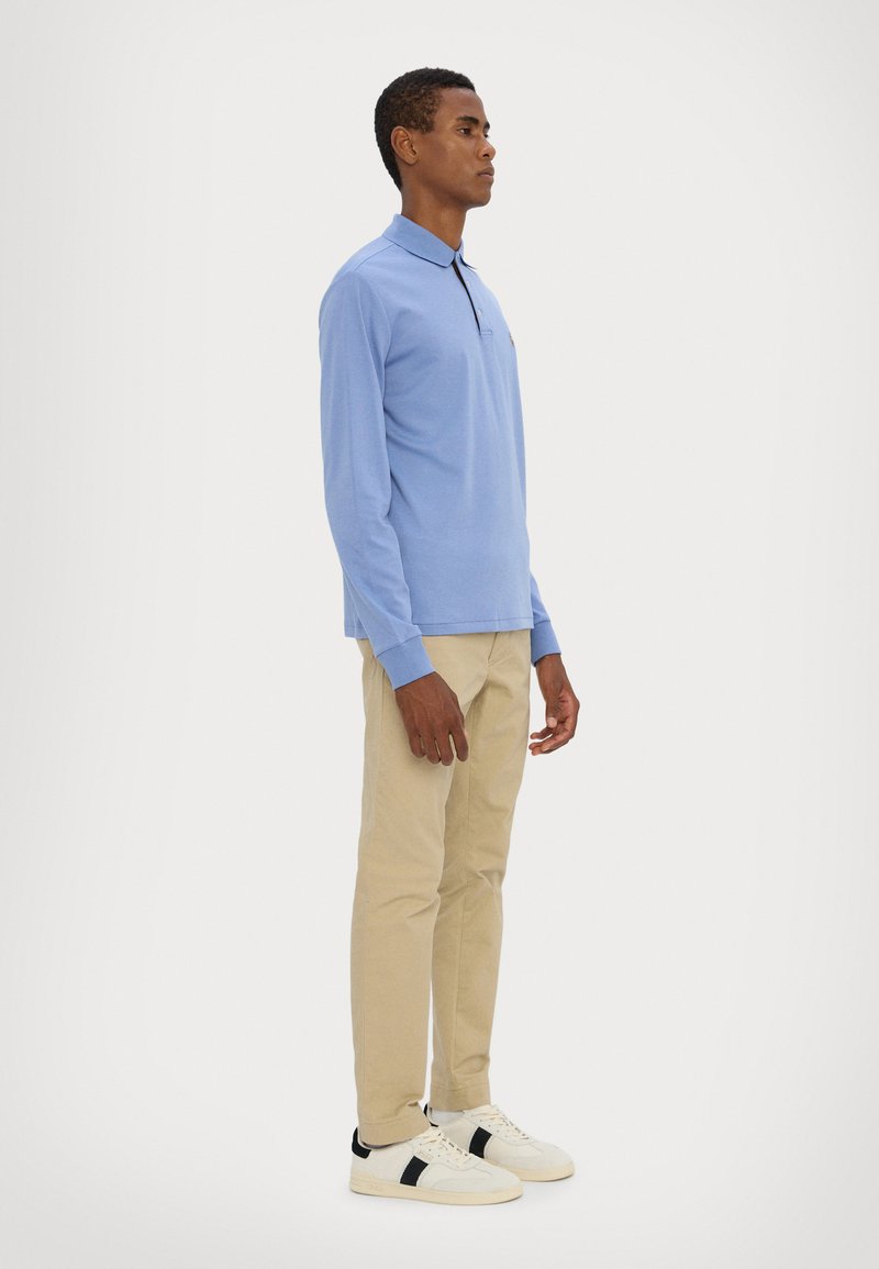 Polo Ralph Lauren CUSTOM SLIM FIT SOFT COTTON POLO SHIRT - Tops ar garām piedurknēm - campus blue