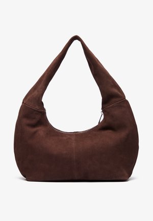 Zign SUEDE LEATHER - Shopper - dark brown