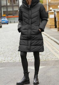 Next Zimní kabát - black