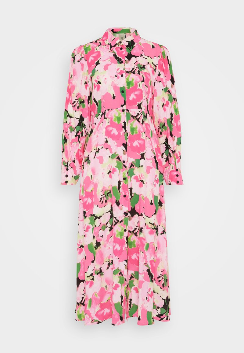 YAS Petite Blousejurk donkerroze YAS Petite Blousejurk donkerroze