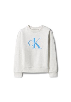 Calvin Klein Jeans, MONOLOGO UNISEX - Φούτερ - snowheather