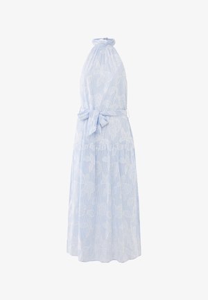Mexx, STRIPED FLOWER - Maxikleid - fresh blue