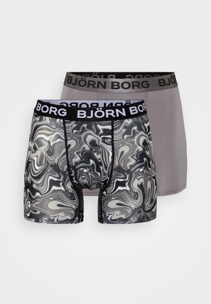 SPORTS 2 PACK - Bokserbriefs - grey/black