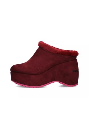 BUBBLE - Pantofole - red