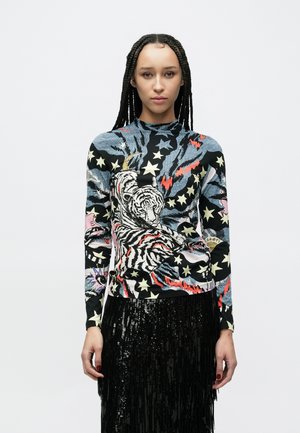 Μπλούζα με μακριά μανίκια - black