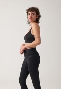 SNOCKS HIGH WAIST - Tights - schwarz