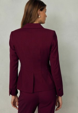 Next, TALL FIT - CINCHED SINGLE BREASTED BLAZER - Blazer - burgundy