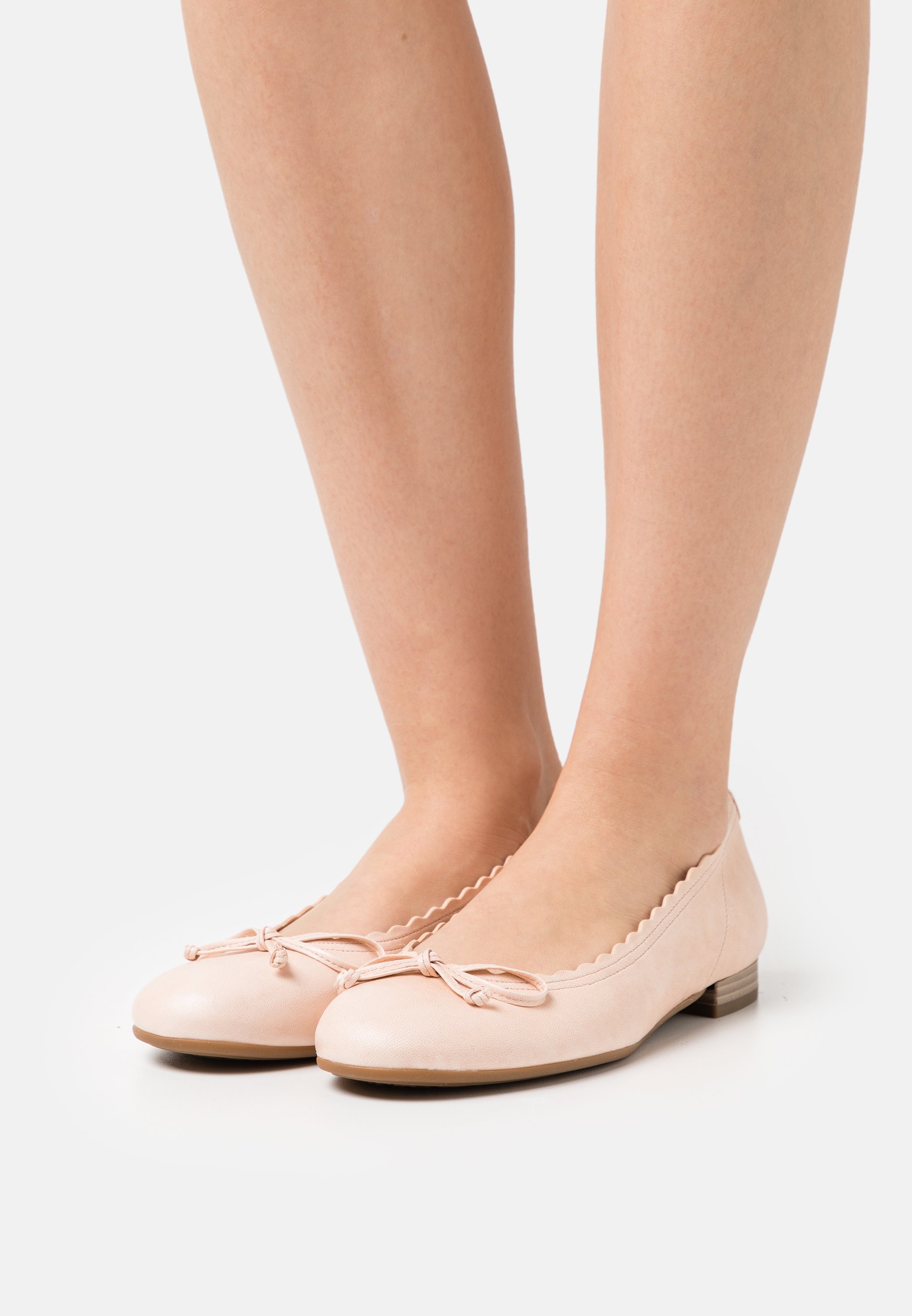 Gabor Comfort Klassischer Ballerina - pesca/schwarz Gabor Comfort Klassischer Ballerina - pesca/schwarz