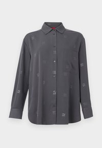 ELODINA - Bluza z gumbi - dark grey