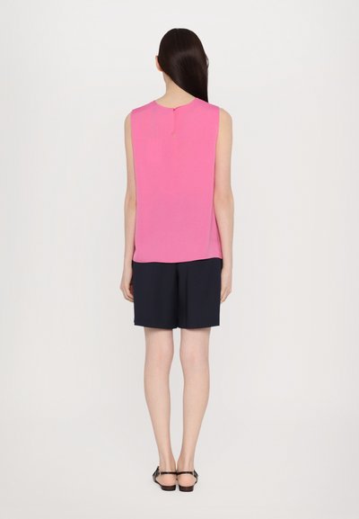 Theory STRAIGHT SHELL MODE - Débardeur - bright pink