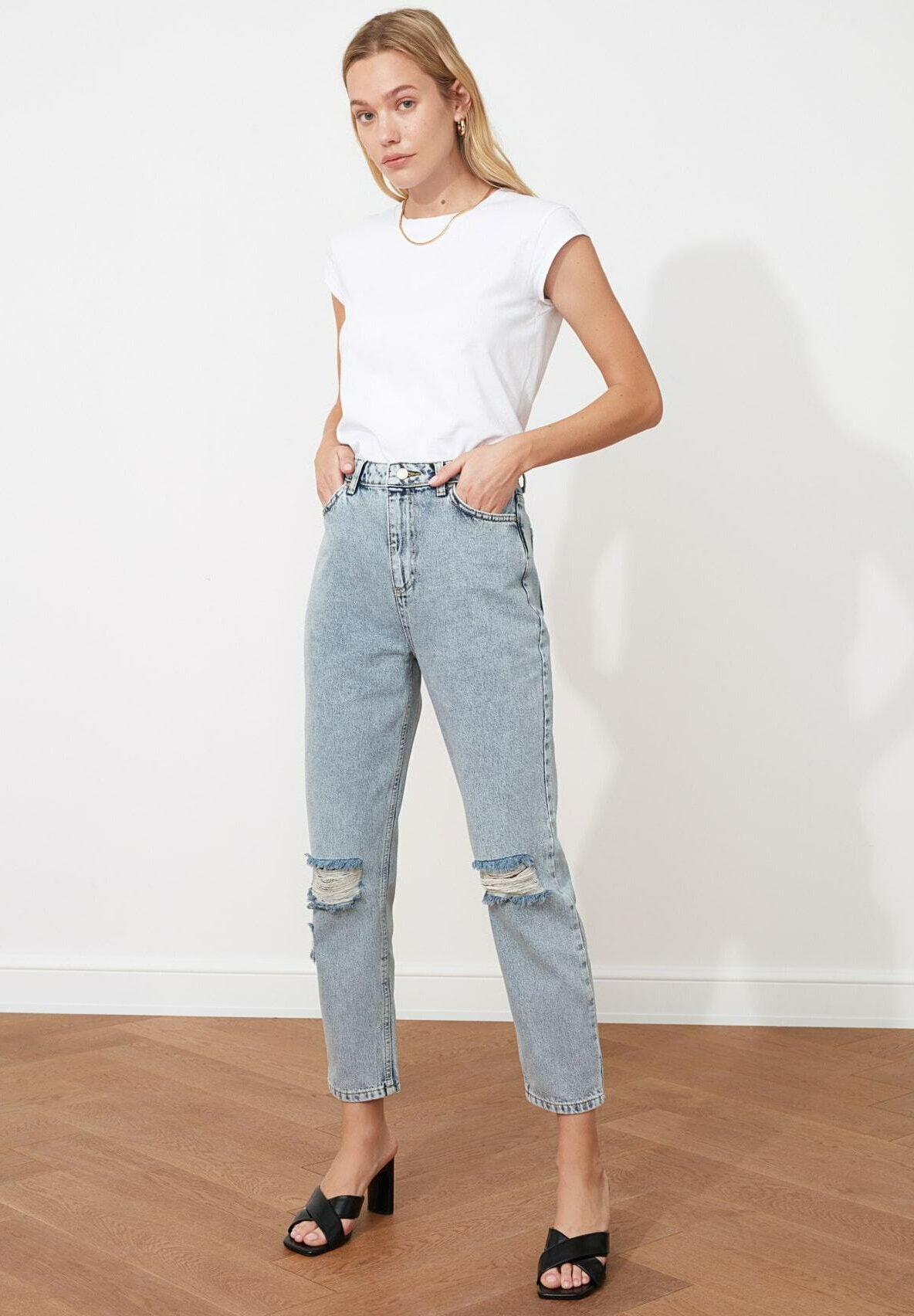 Trendyol Slim fit jeans - blue/blauw - Zalando.nl
