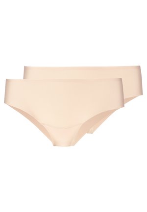 DREAM INVISIBLES HIPSTER 2 PACK - Briefs - latte