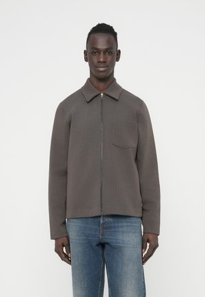 HANNES FULL ZIP - Lehká bunda - black olive