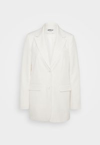 ONLREINA PINSTRIPE - Blazer - cloud dancer/black