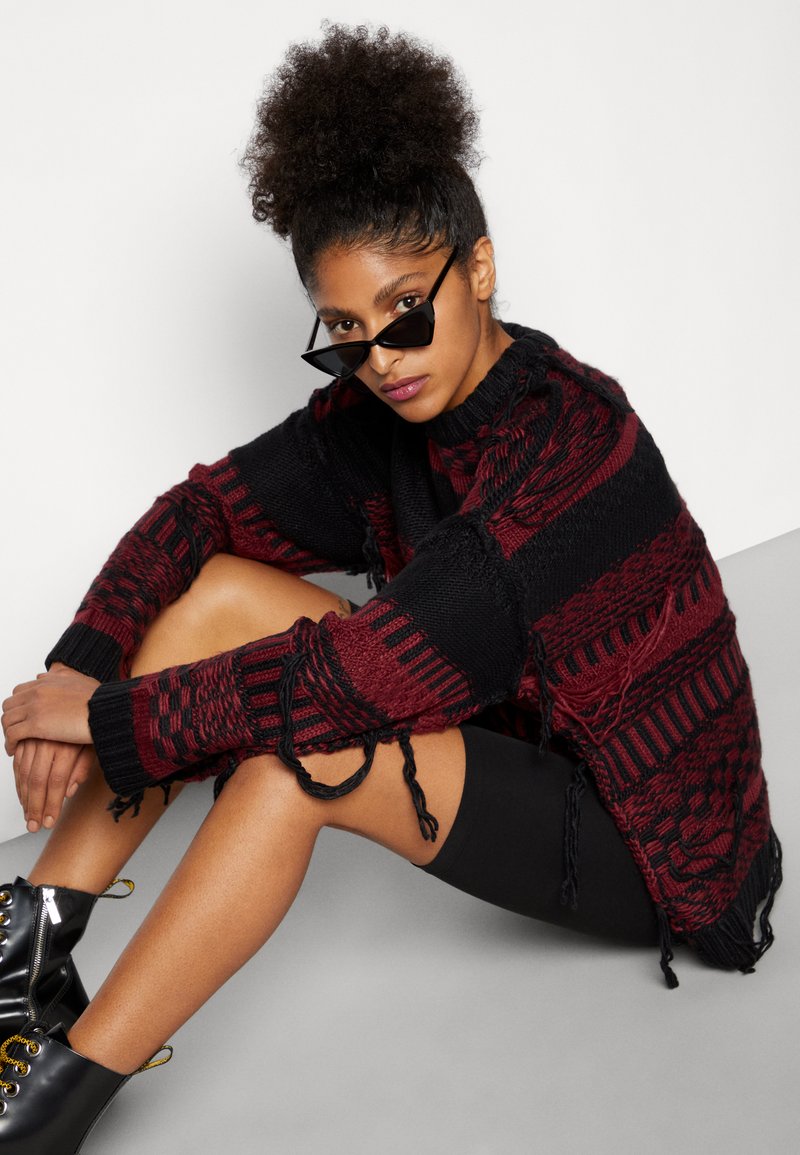 The Ragged Priest INDIE - Jumper - red/black - Zalando.de