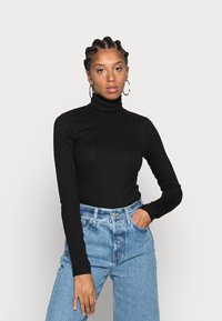 Weekday VERENA TURTLENECK - Camisola de manga comprida - black