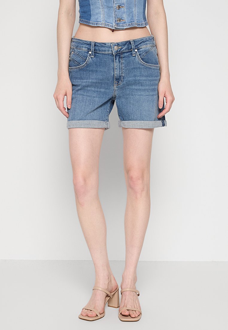 mavi Jeansshort blauw