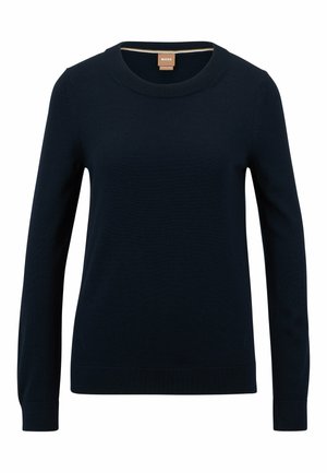 BOSS FEGANASI - Strickpullover - dark blue four