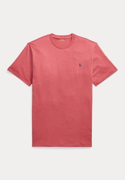 Polo Ralph Lauren Big & Tall JERSEY CREWNECK T-SHIRT - Paprasti marškinėliai - ruby heather