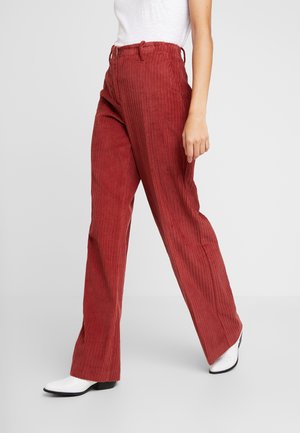 Broek - dark red