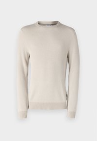 EGLOBE CREW NECK - Strickpullover - oatmeal