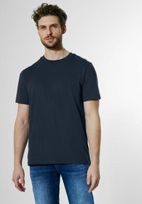 Street One MEN IN UNIFARBE - Camiseta básica - blau