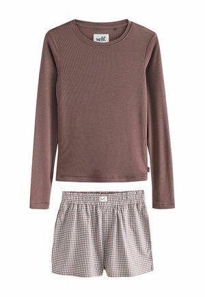 SET - Pyžamová súprava - brown