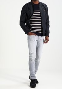 Pier One Stickad tröja - dark blue